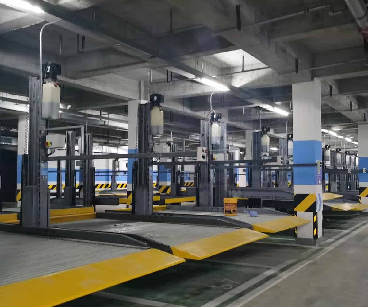 阿克塞二層簡易升降機(jī)械式立體車庫租用