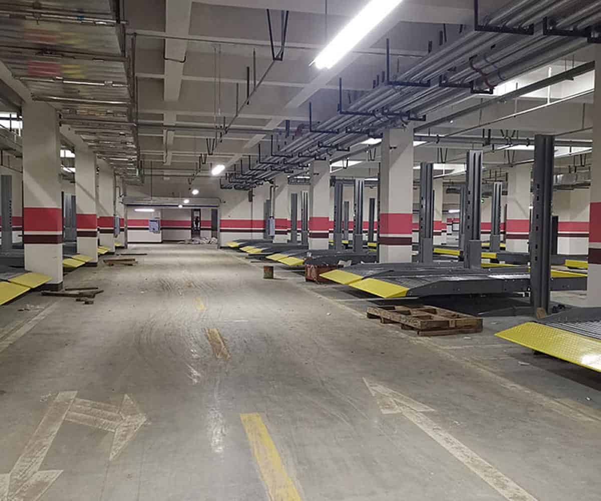 蓬溪地下室升降式停車立體車庫維保