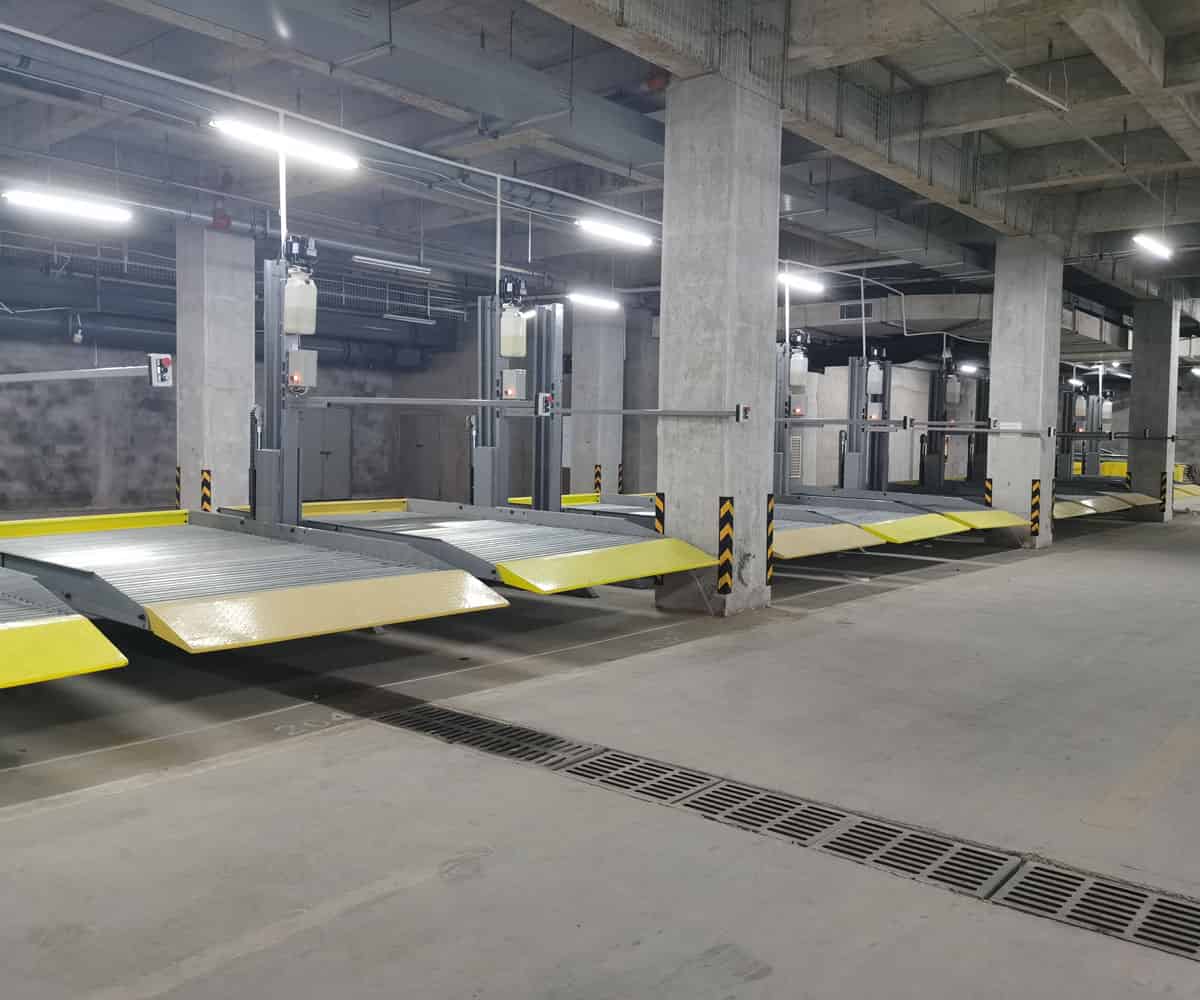 西充2層簡易升降類立體停車位回購