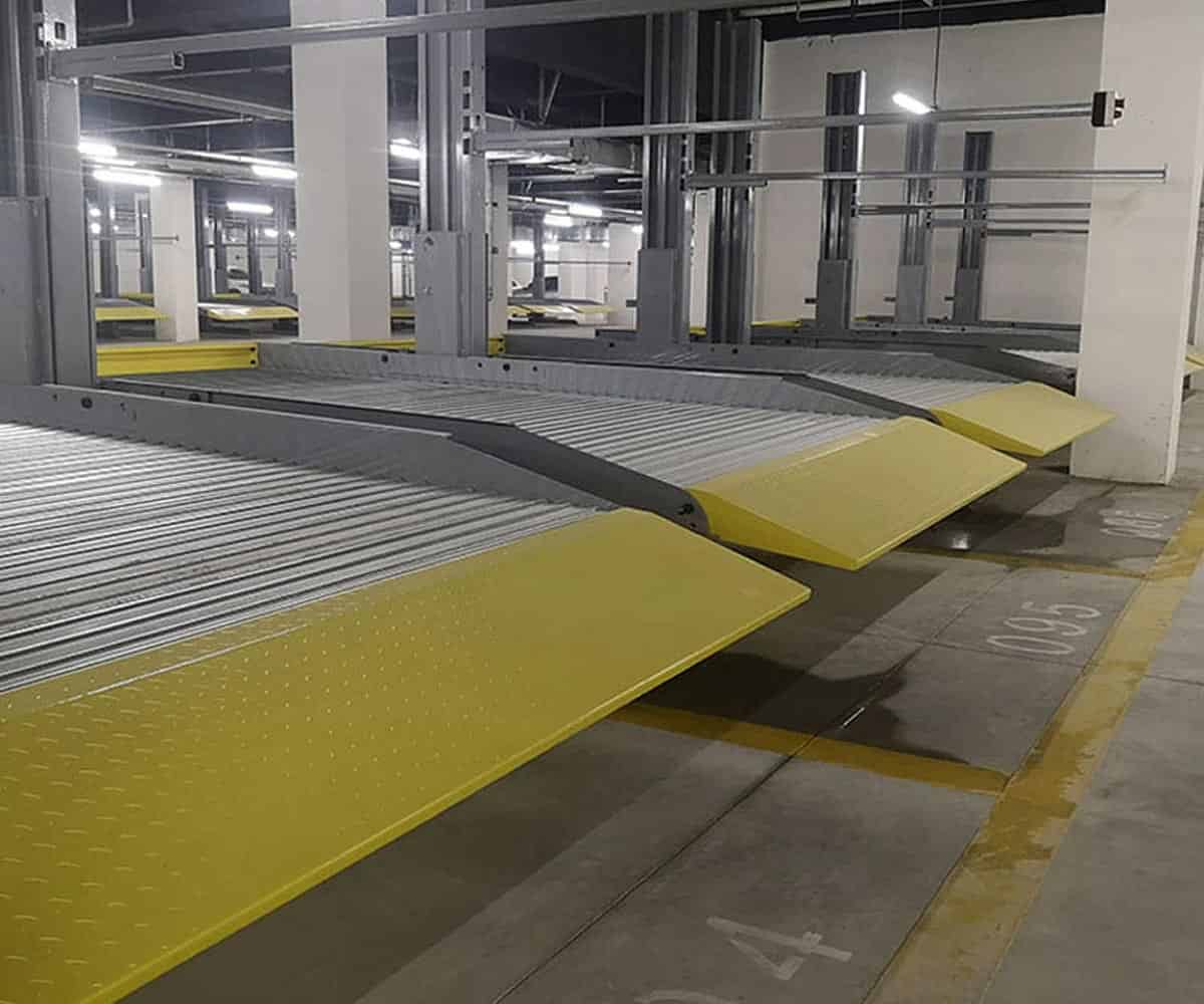 華亭家用機(jī)械車位拆除