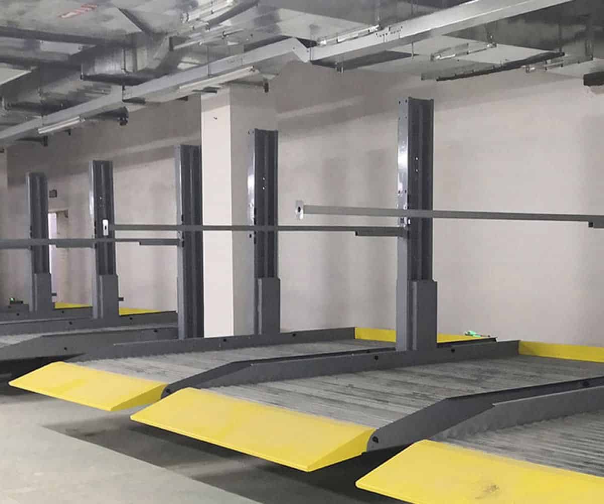 彭山雙層簡易升降立體車庫停車設備出租