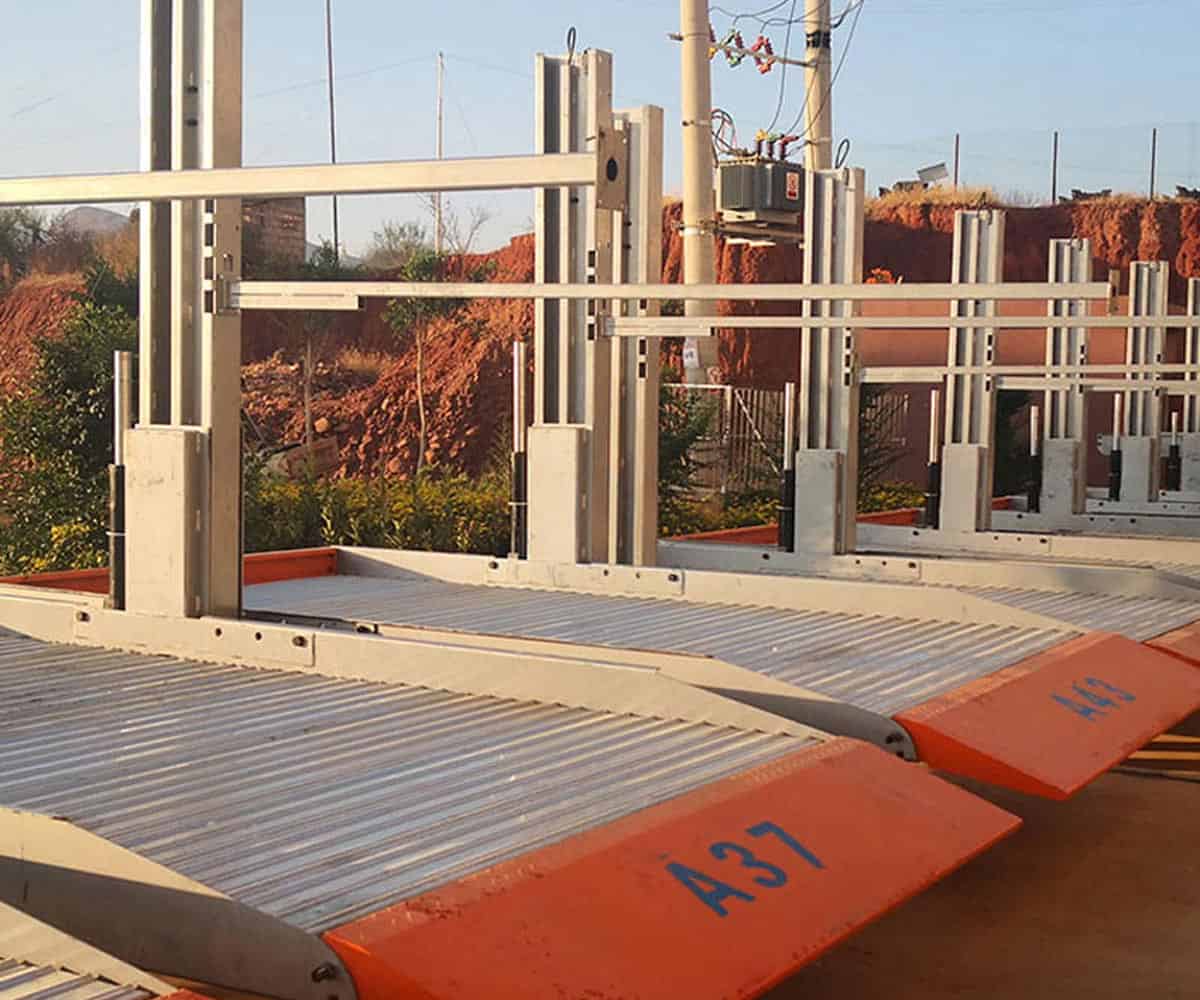 兩層PSH型立體車(chē)庫(kù)停車(chē)設(shè)備安裝