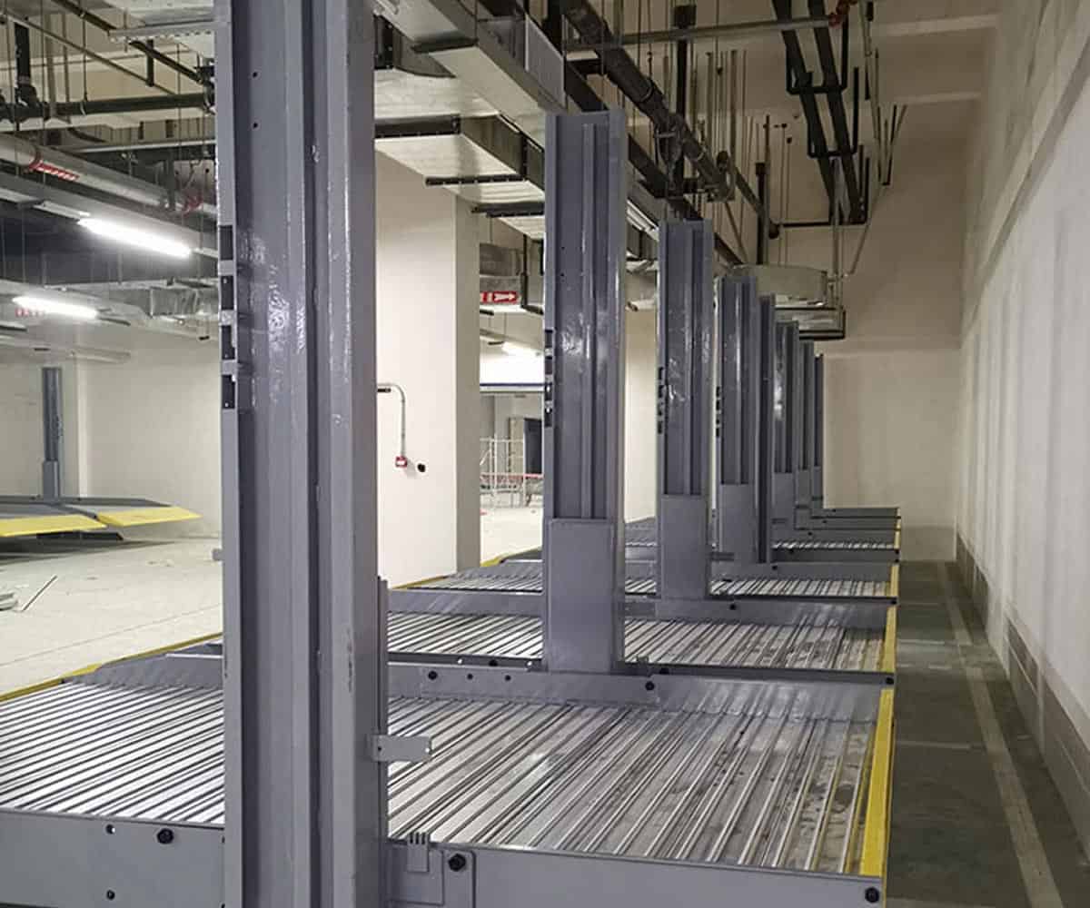 富順兩柱簡易升降機(jī)械立體停車設(shè)備價格