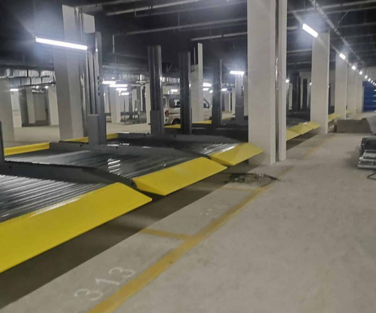 富順PSH升降橫移式機(jī)械停車拆除