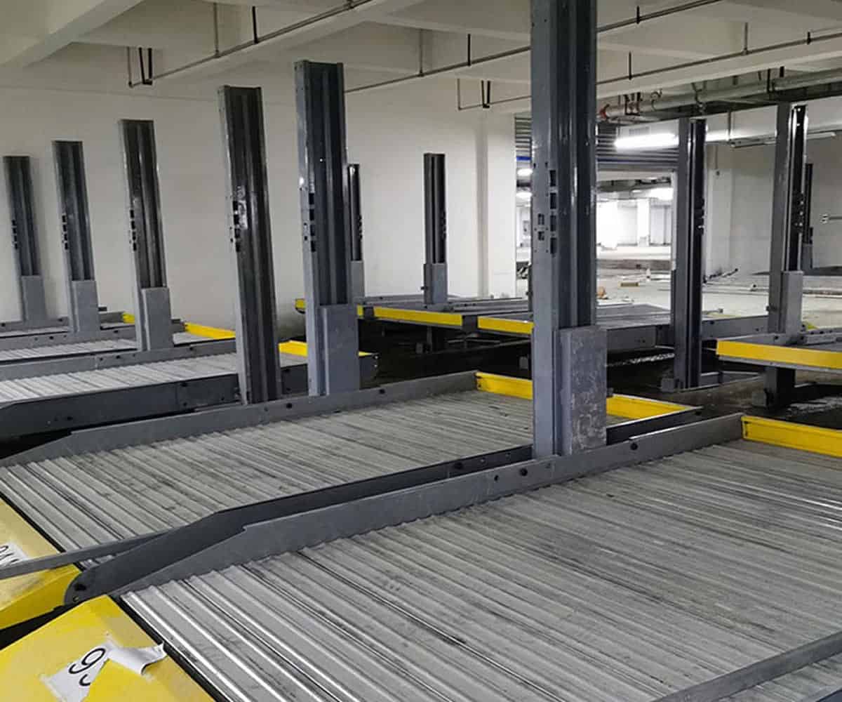 壤塘簡易立體車庫停車設(shè)備過驗(yàn)收