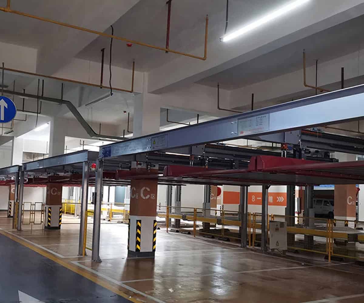 四柱升降式機(jī)械停車(chē)設(shè)備回收