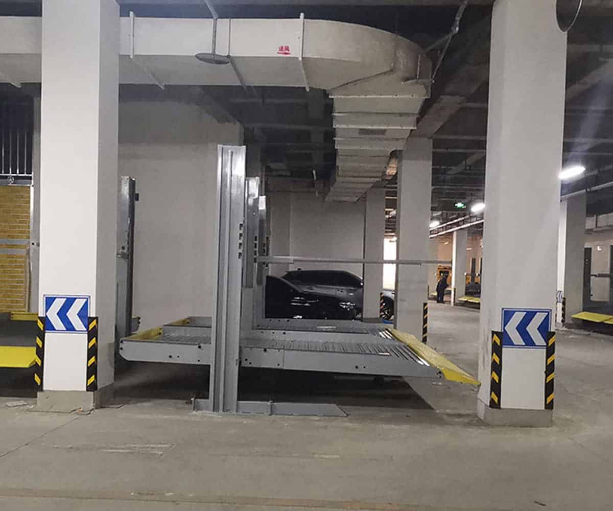 彭山上下升降停車庫回收