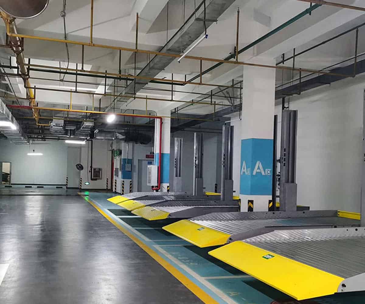 四柱簡(jiǎn)易升降類立體停車位租用