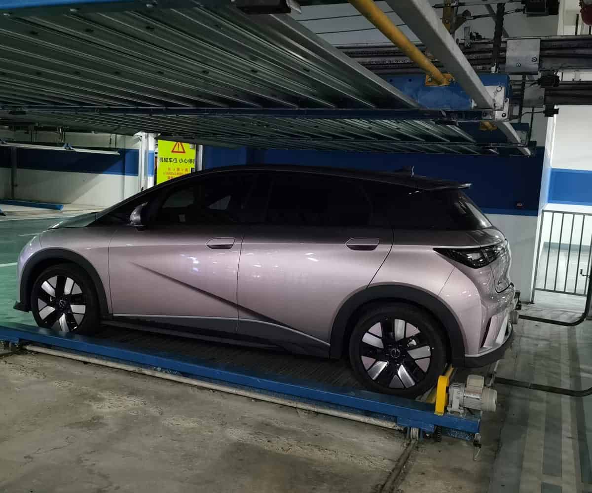 兩層升降橫移式機(jī)械立體停車(chē)設(shè)備回收