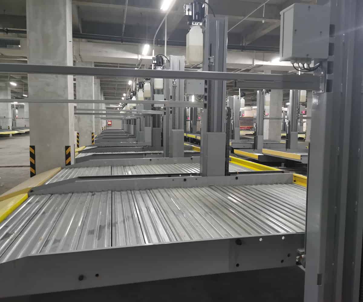 鹽源四柱立體停車設(shè)備拆除