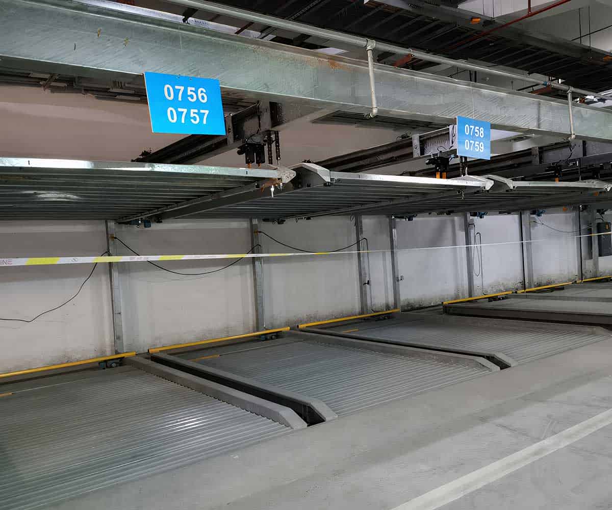 二層簡易升降機械車庫停車長度要求詳解