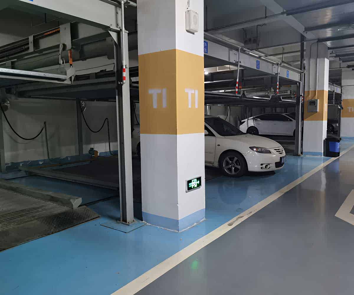 兩層立體停車場在商業(yè)綜合體的應用