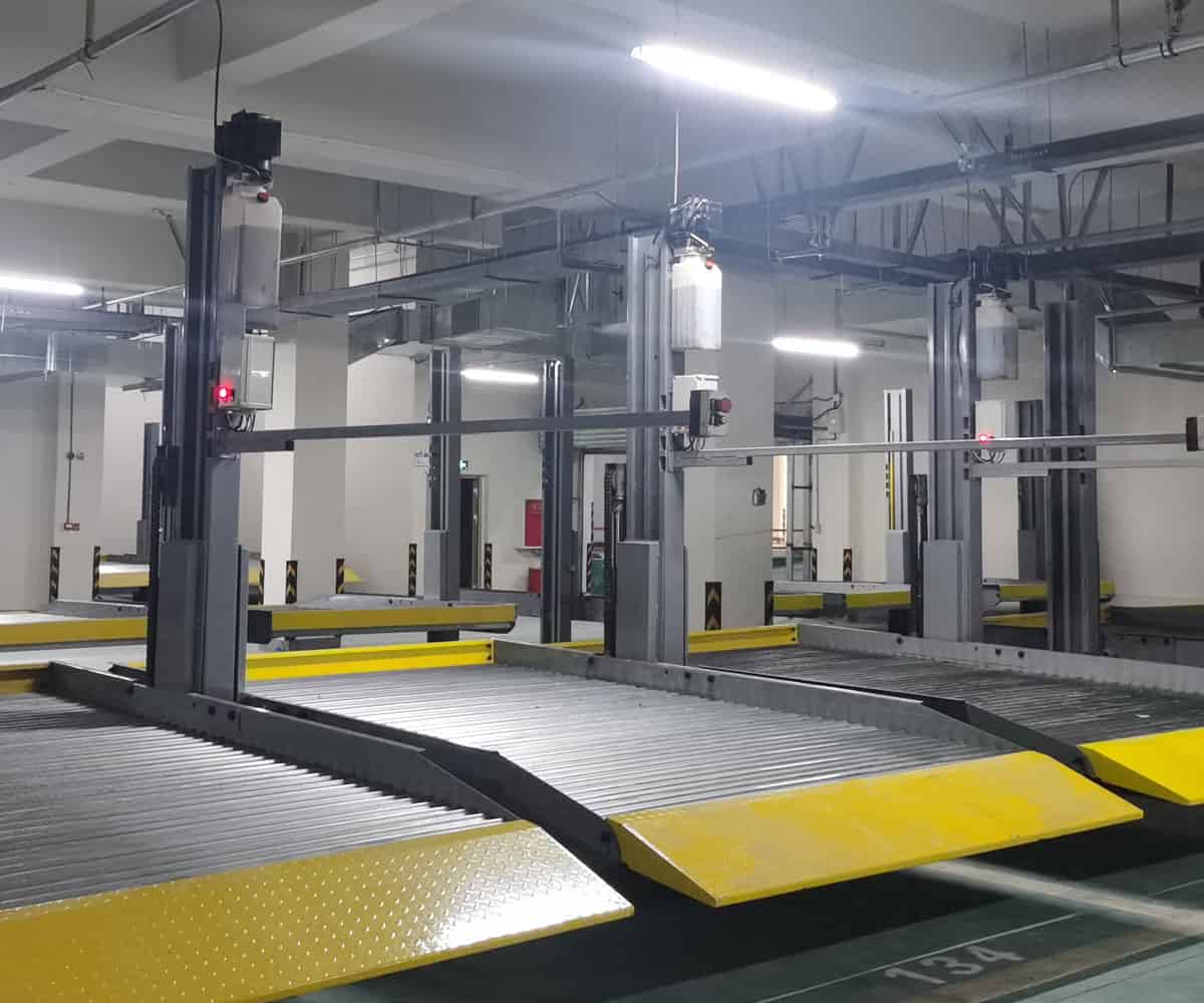 壤塘小區(qū)兩層簡易類機(jī)械立體停車設(shè)備