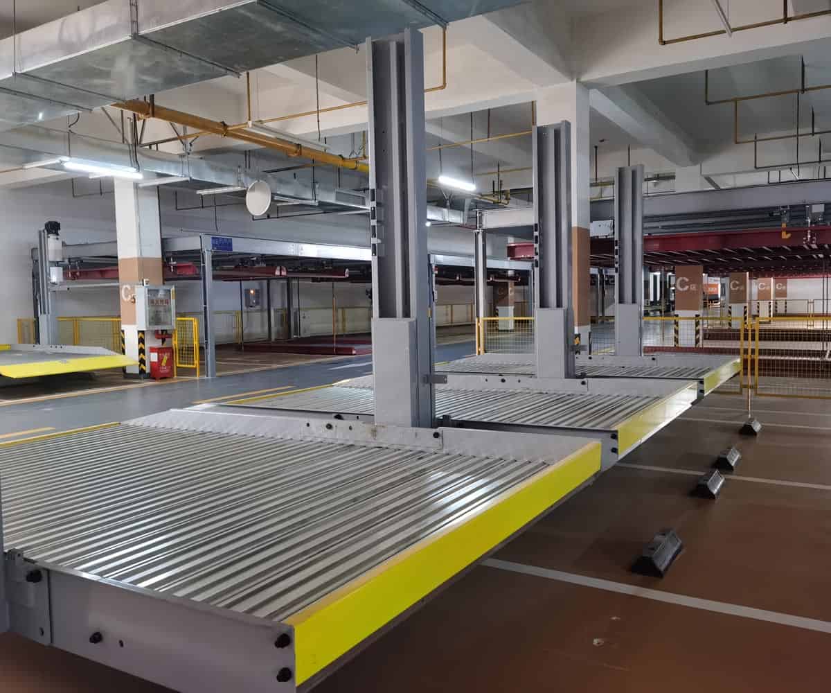 阿克塞四柱簡易式立體停車位