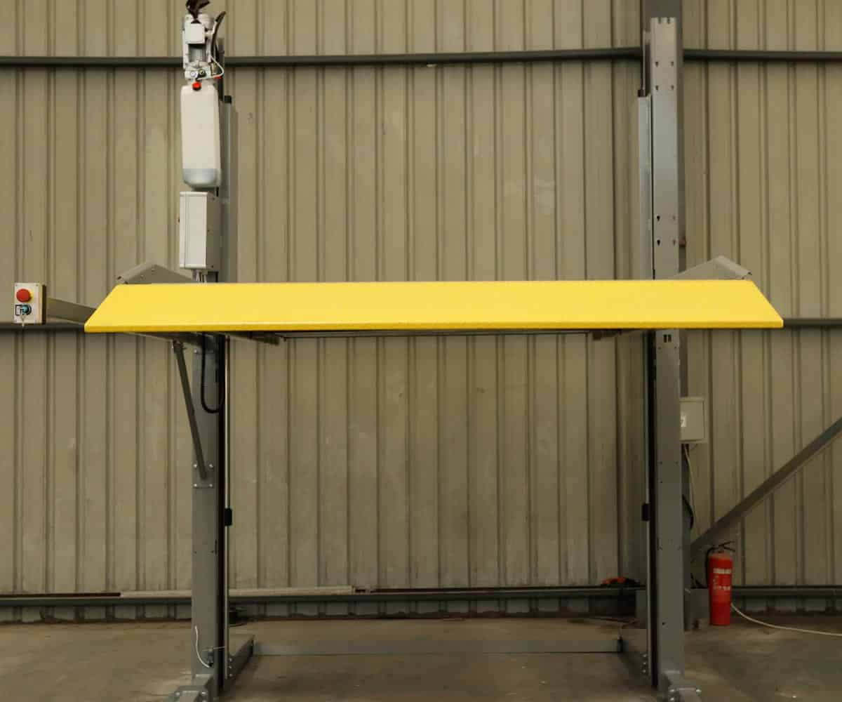 阿克塞地下室兩柱簡易類立體車位