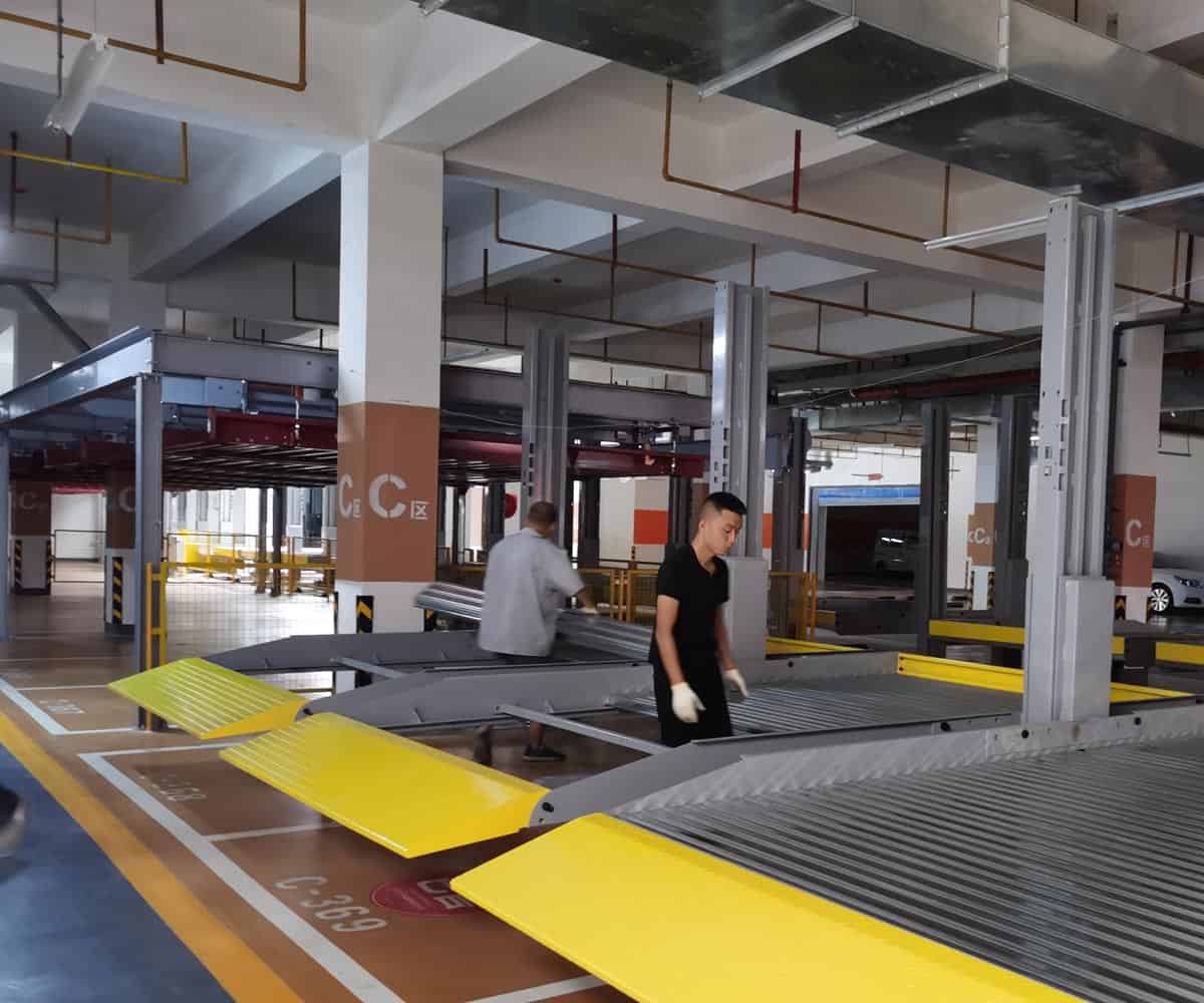 地下室上下立體停車(chē)場(chǎng)設(shè)備