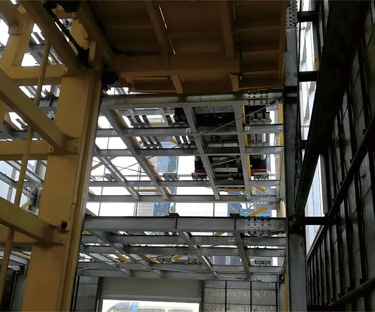 射洪全智能平面移動式機械立體停車設備