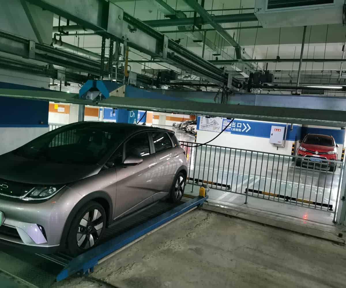 白銀四至六層PSH4-6升降橫移機(jī)械式立體車庫設(shè)備