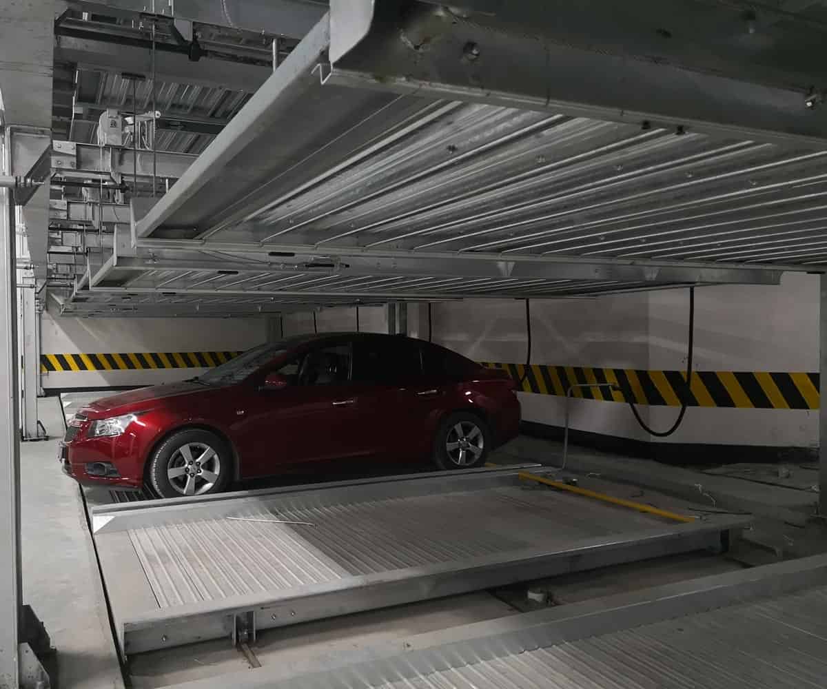 負(fù)二正三地坑式PSH5D2五層升降橫移機(jī)械式立體車(chē)庫(kù)設(shè)備