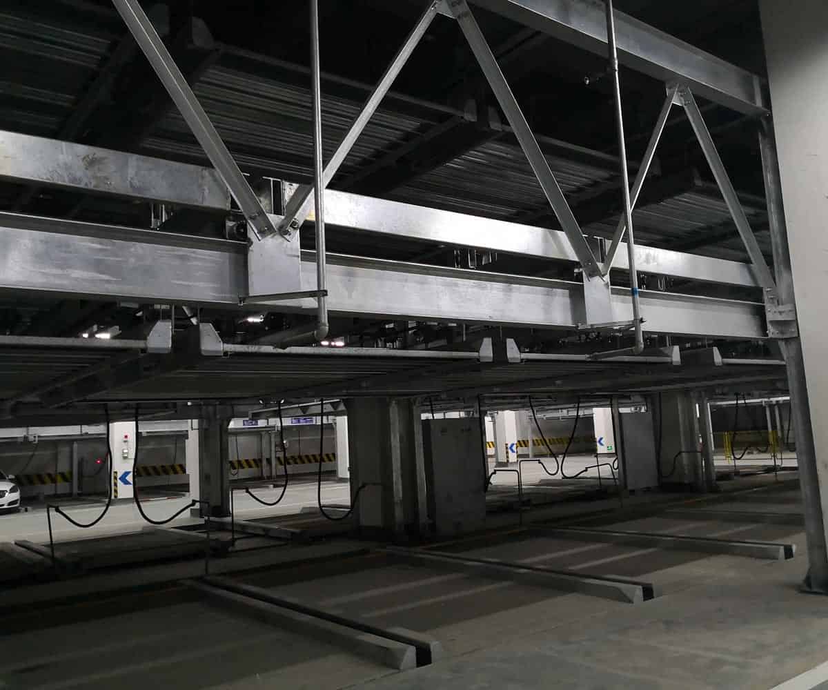 沐川二層升降平移停車位