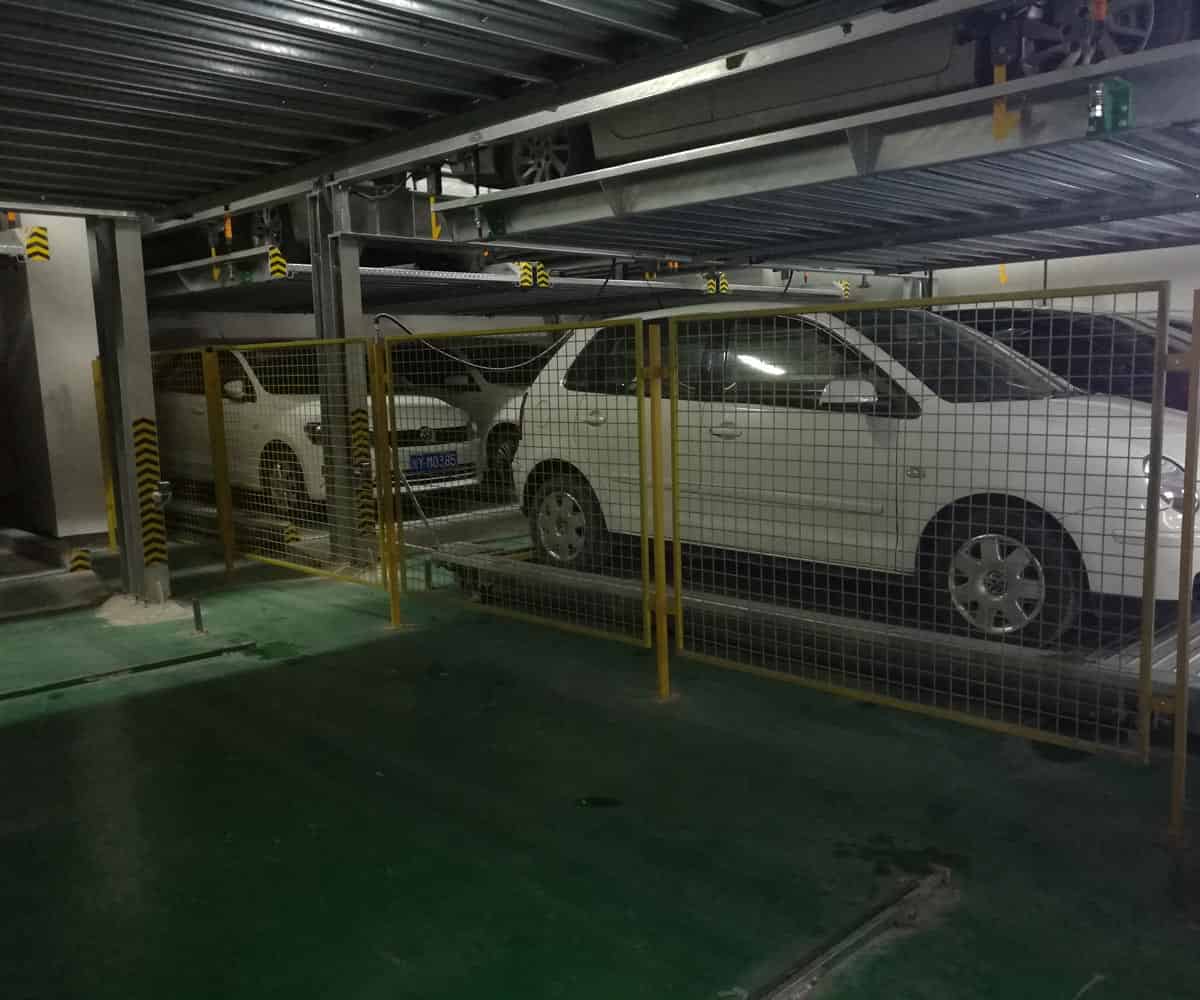 沐川二層升降平移停車立體車庫