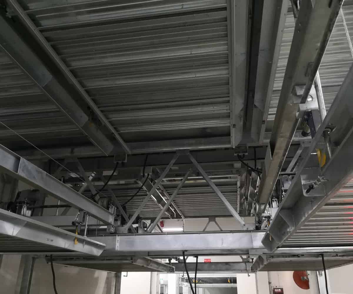 西充二層升降橫移式機械停車設備