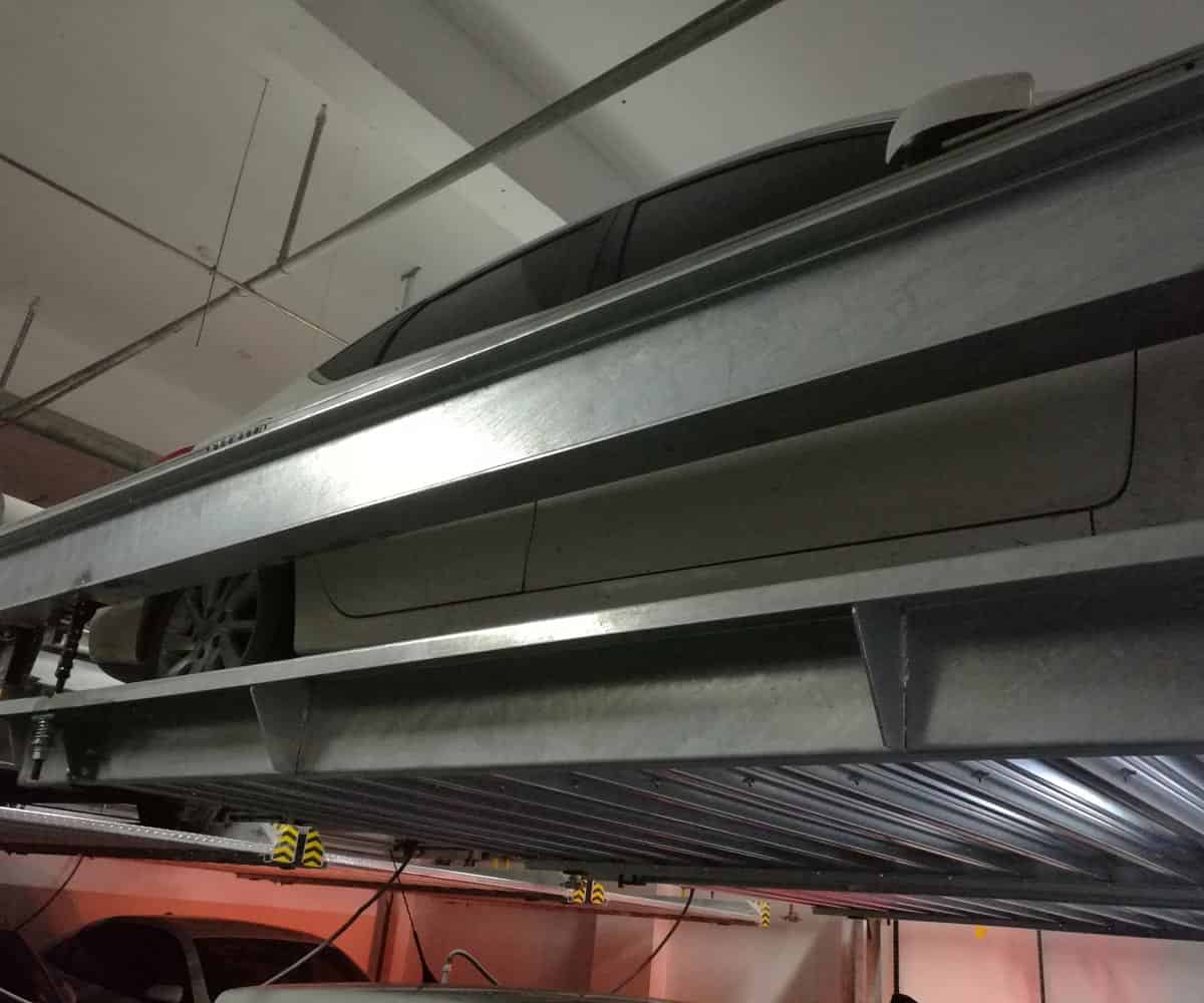 爐霍二層升降平移機(jī)械車位