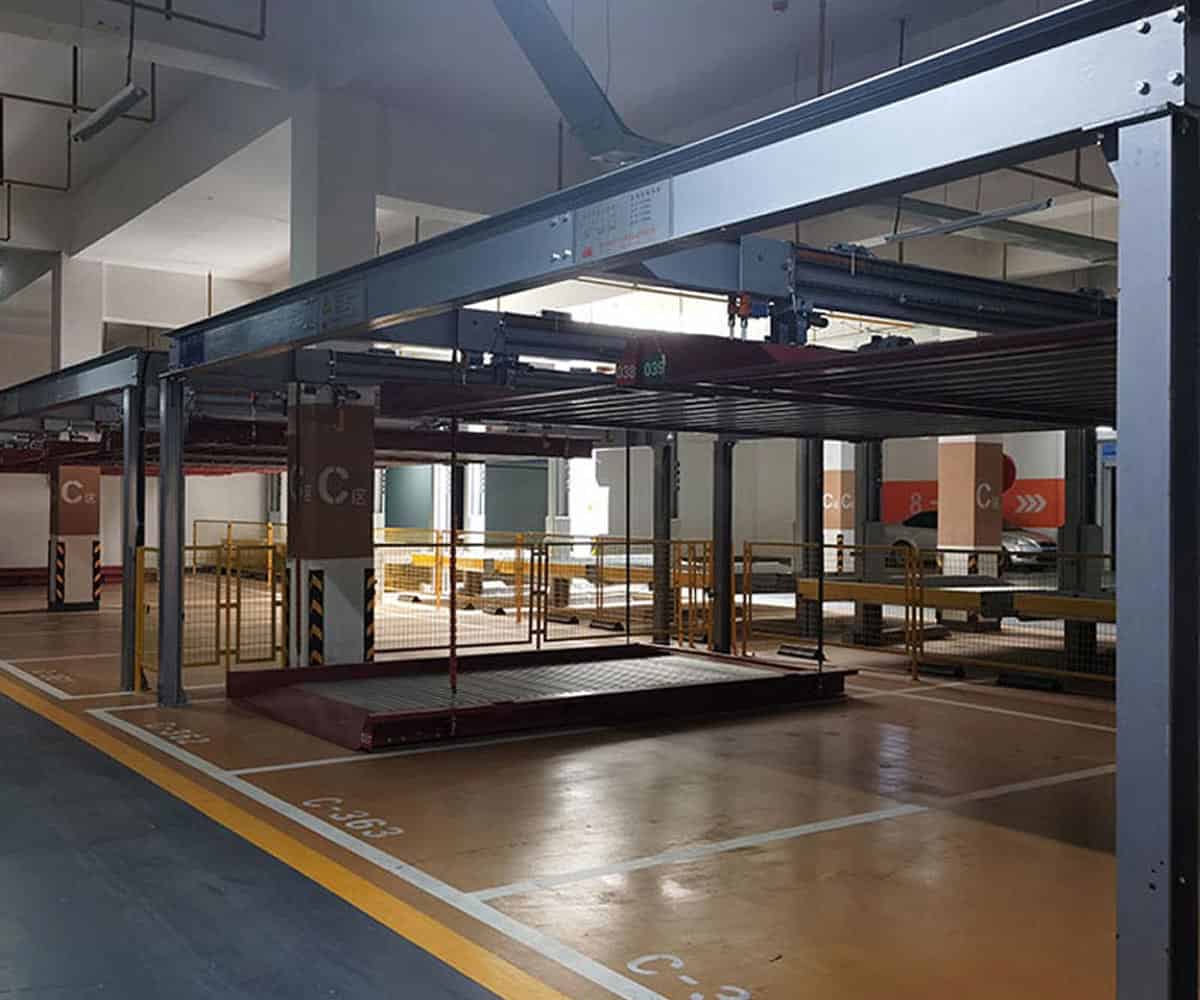 大邑四柱簡(jiǎn)易立體停車設(shè)備